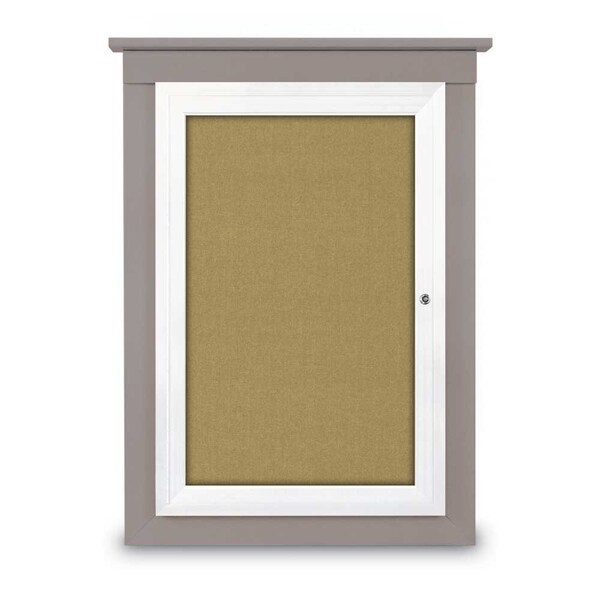 United Visual Products Letterboard, 36x36, Satin/Green UV9020ACS3636-SATIN-GREEN - main